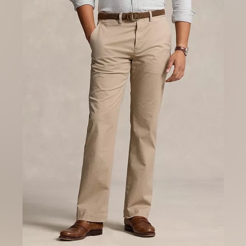 Polo Ralph Lauren Chino Pants Classic Fit Tan Size 40x30